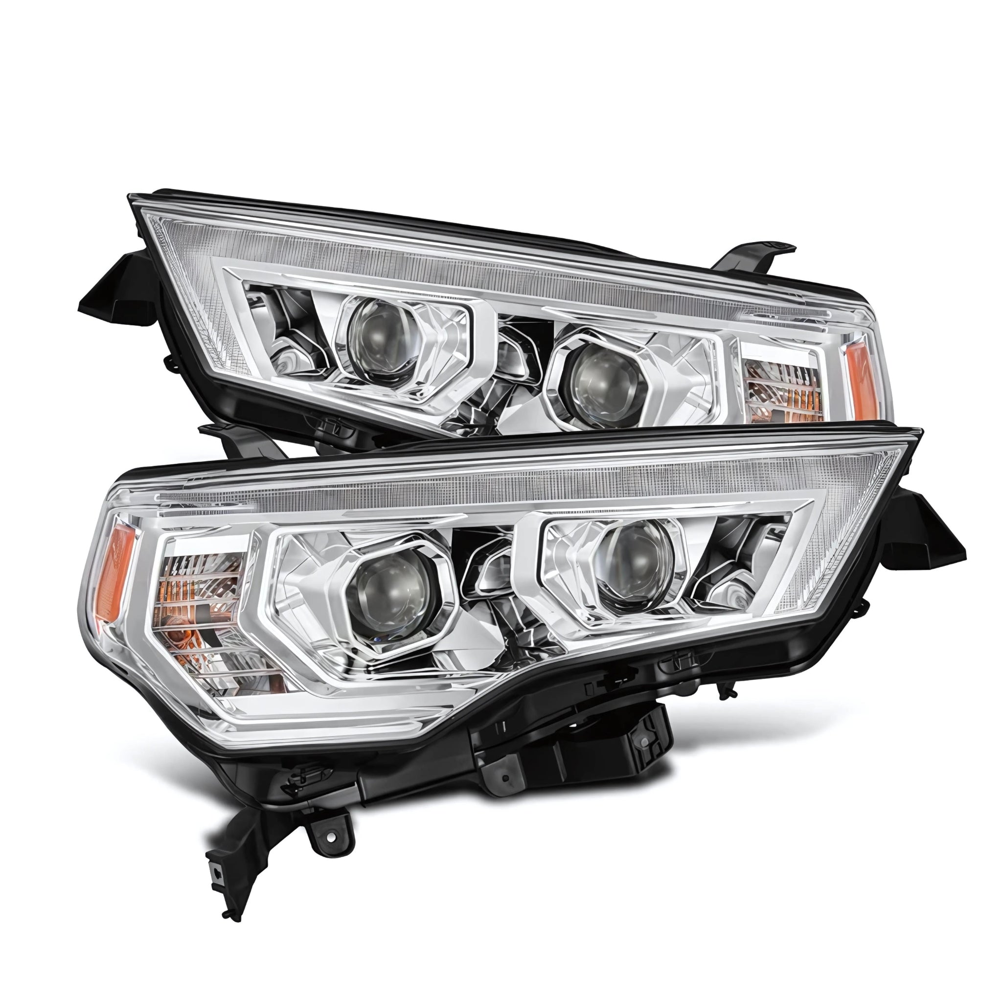 Toyota 4Runner MK II Headlights (2014-2023) | Alpharex – Custom Multicolor LED Lighting by RGB Halo Kits