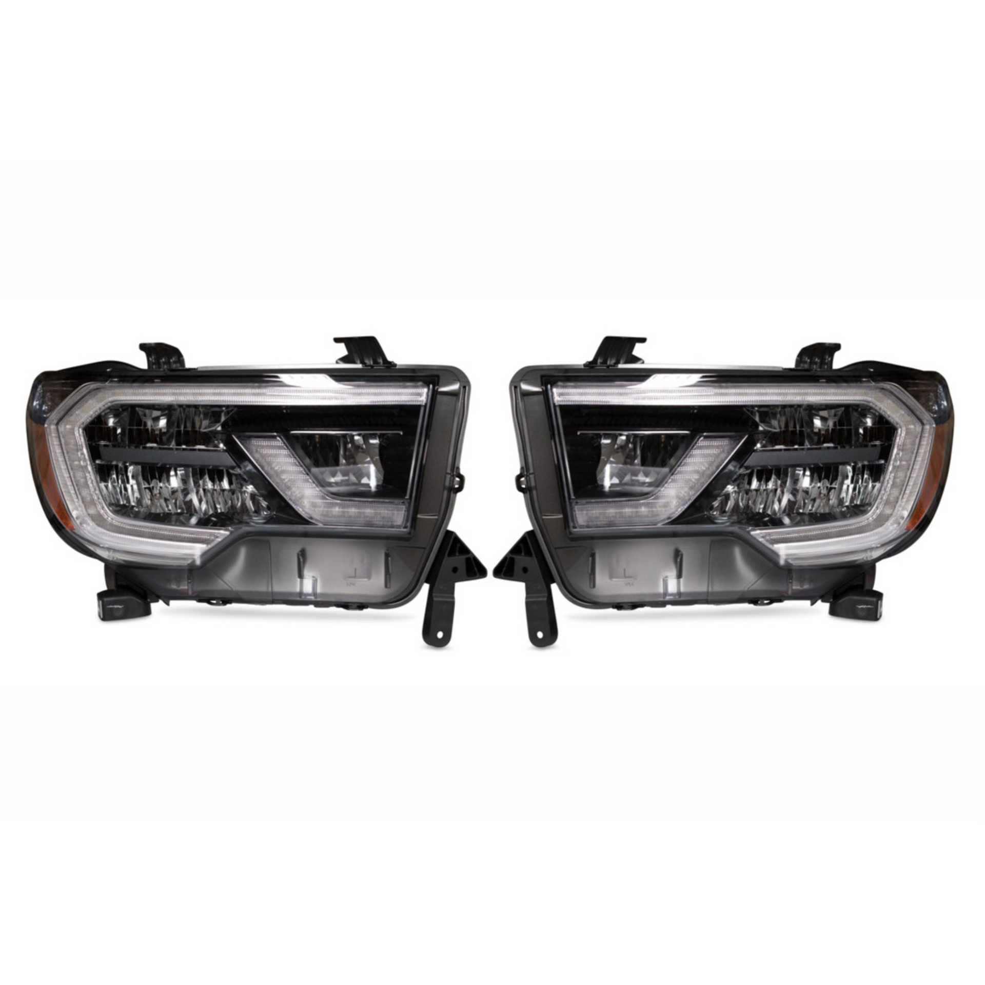 usトヨタセコイアのLEDバルブ付きヘッドライト Toyota-Sequoia-18-20-OEM-LED-