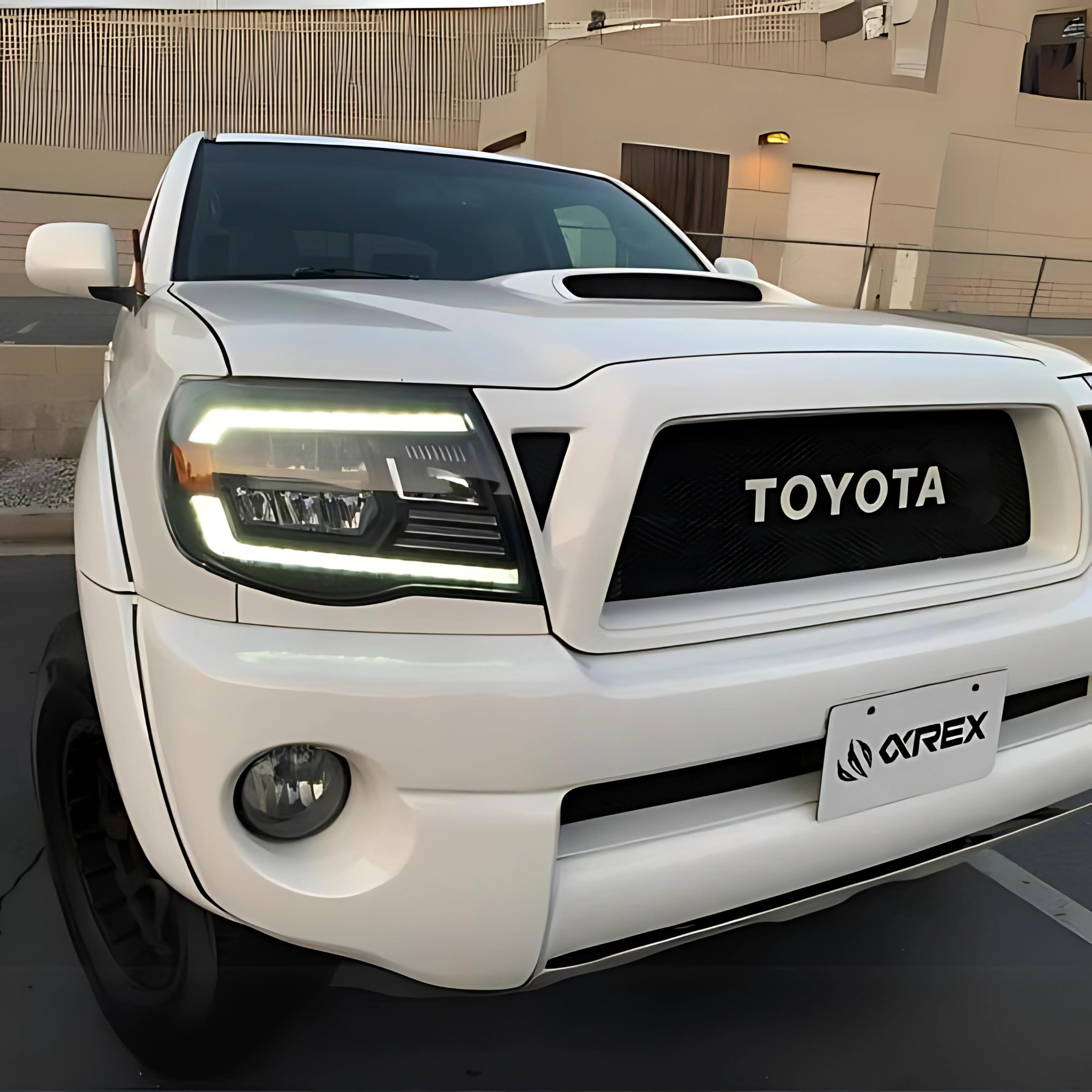 Toyota Tacoma Headlights (2005-2011) | Alpharex – Custom Multicolor LED Lighting by RGB Halo Kits