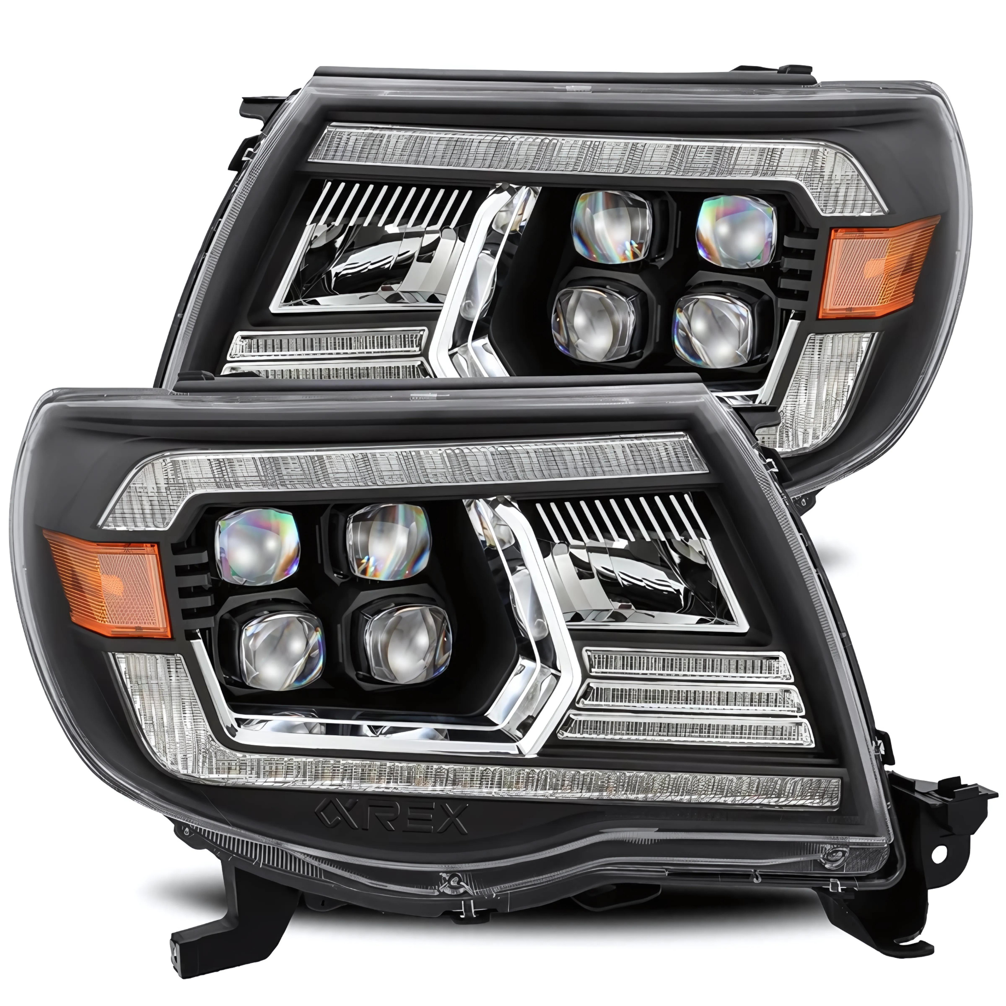 Toyota Tacoma Headlights (2005-2011) | Alpharex – Custom Multicolor LED Lighting by RGB Halo Kits