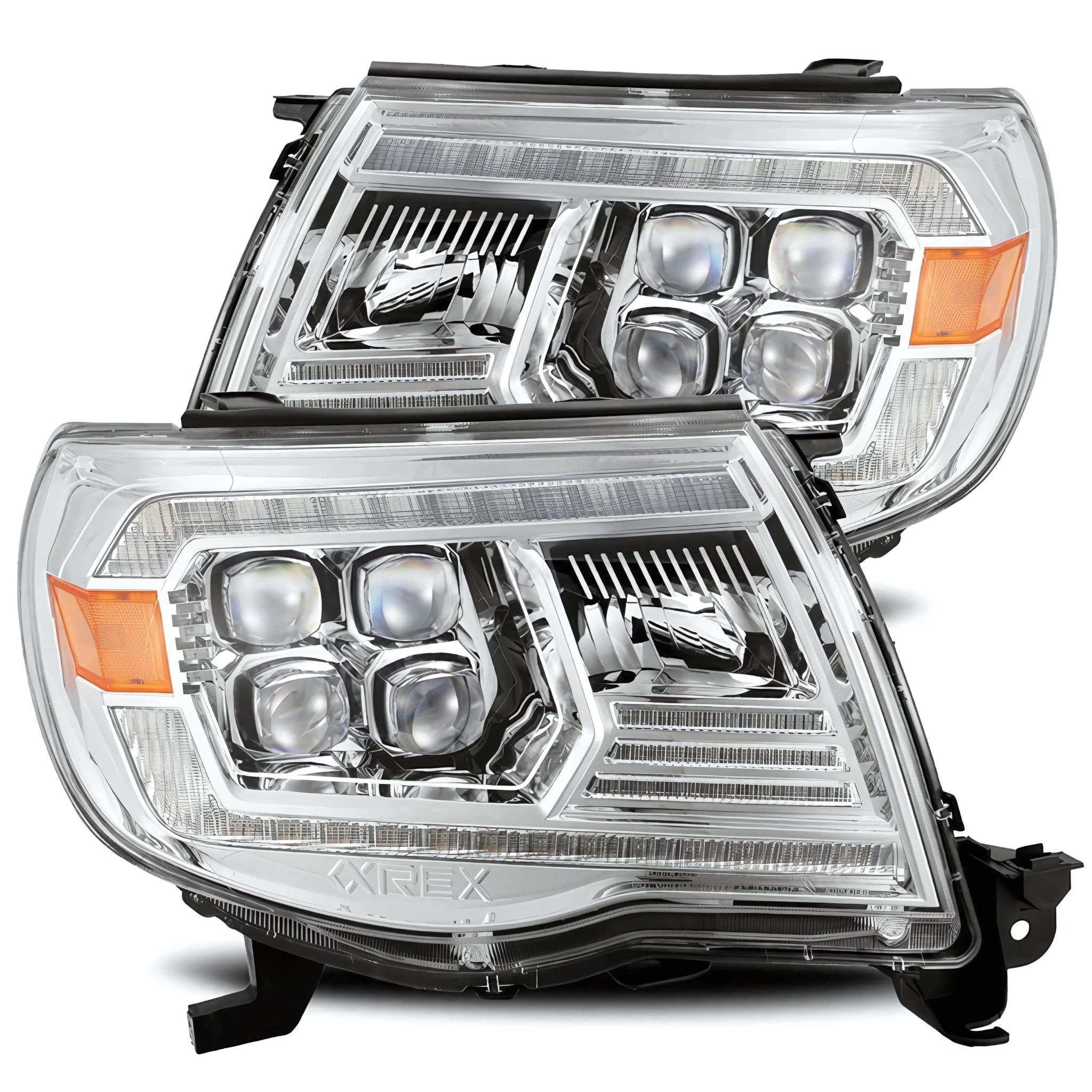 Toyota Tacoma Headlights (2005-2011) | Alpharex – Custom Multicolor LED Lighting by RGB Halo Kits