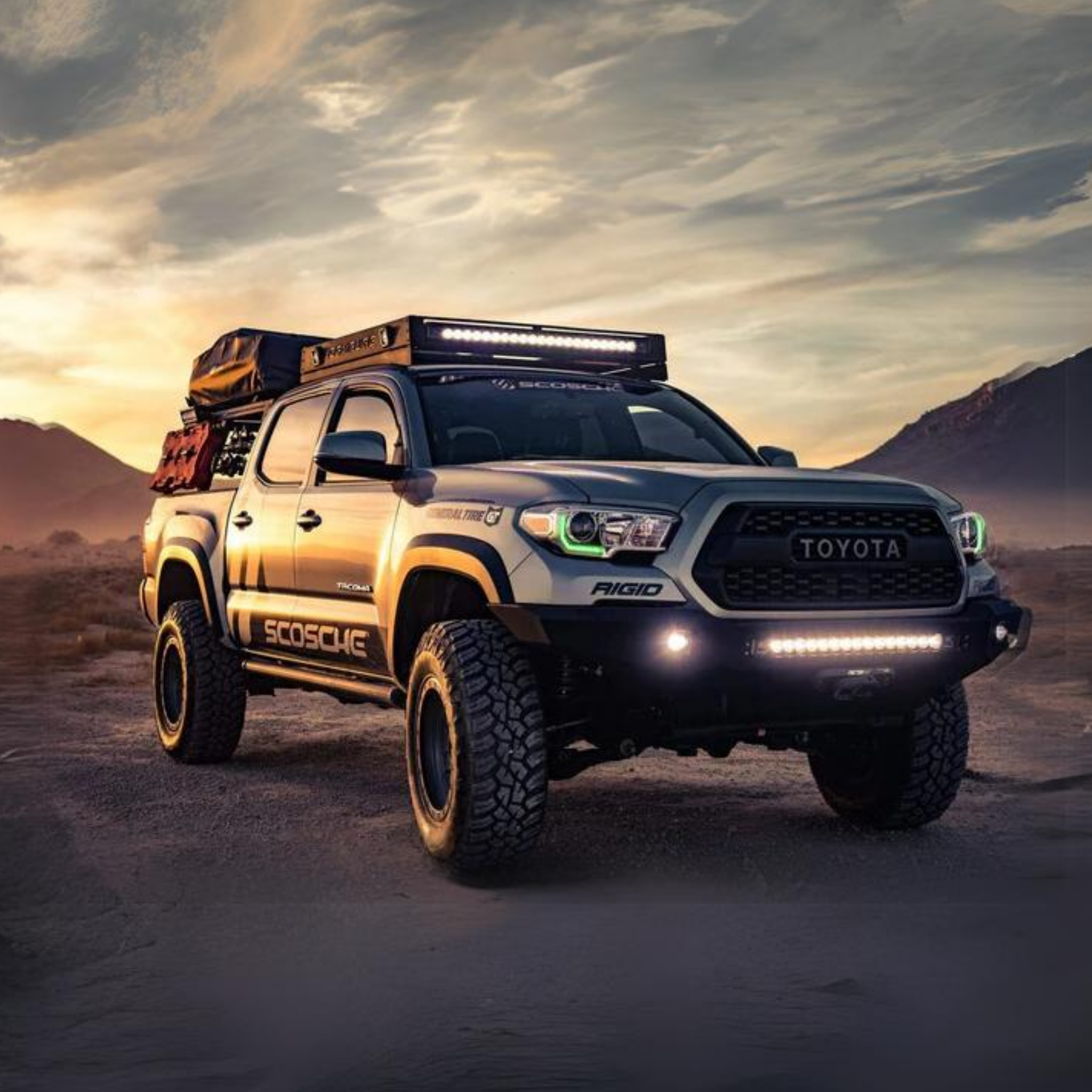 Toyota Tacoma RGBW DRL Boards (2016-2023) – Custom Multicolor LED Lighting by RGB Halo Kits