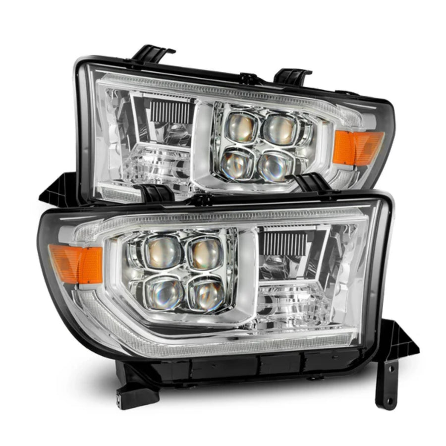 Toyota Tundra (2007-2013) / Toyota Sequoia (2008-2017) MK II Headlights | Alpharex – Custom Multicolor LED Lighting by RGB Halo Kits