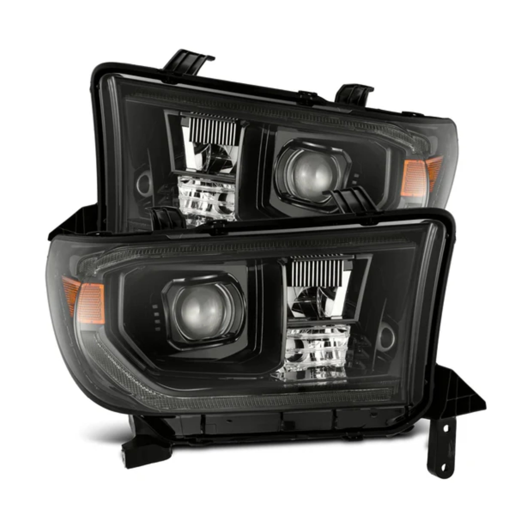 Toyota Tundra (2007-2013) / Toyota Sequoia (2008-2017) MK II Headlights | Alpharex – Custom Multicolor LED Lighting by RGB Halo Kits