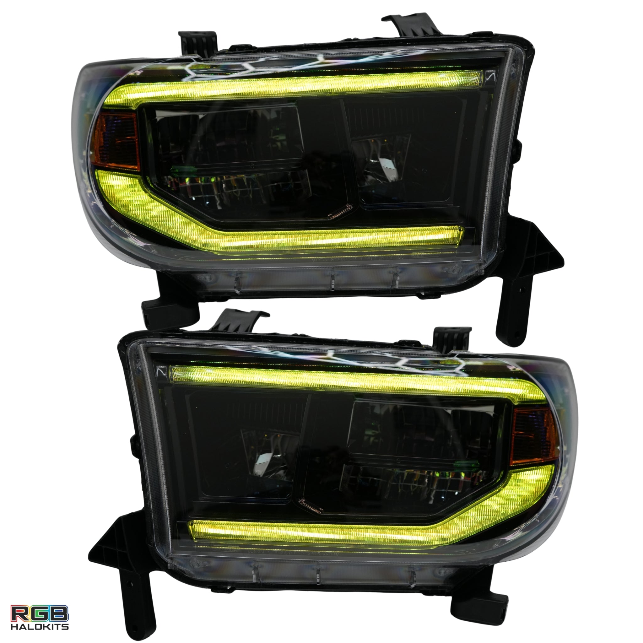 Toyota Tundra / Sequoia: Multicolor Flow Series Headlights (2007-2013)