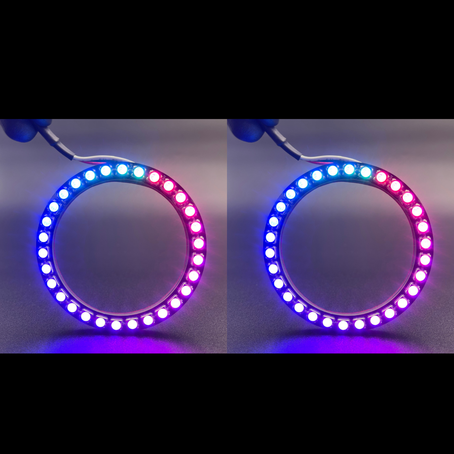 Volvo XC90 Multicolor Halo Kit (2003-2008) – Custom Multicolor LED Lighting by RGB Halo Kits