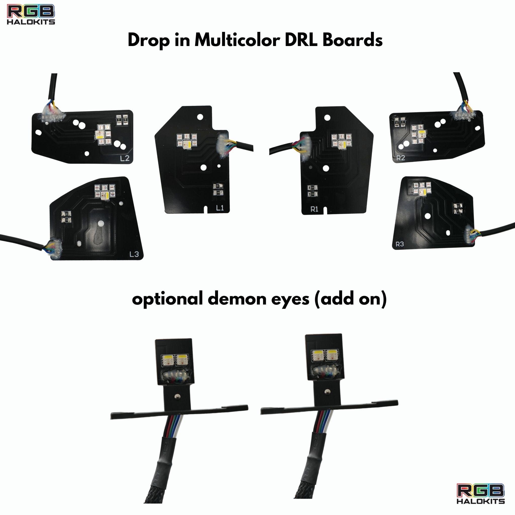 Ram 1500 / TRX RGBW DRL Boards (2019-2024)