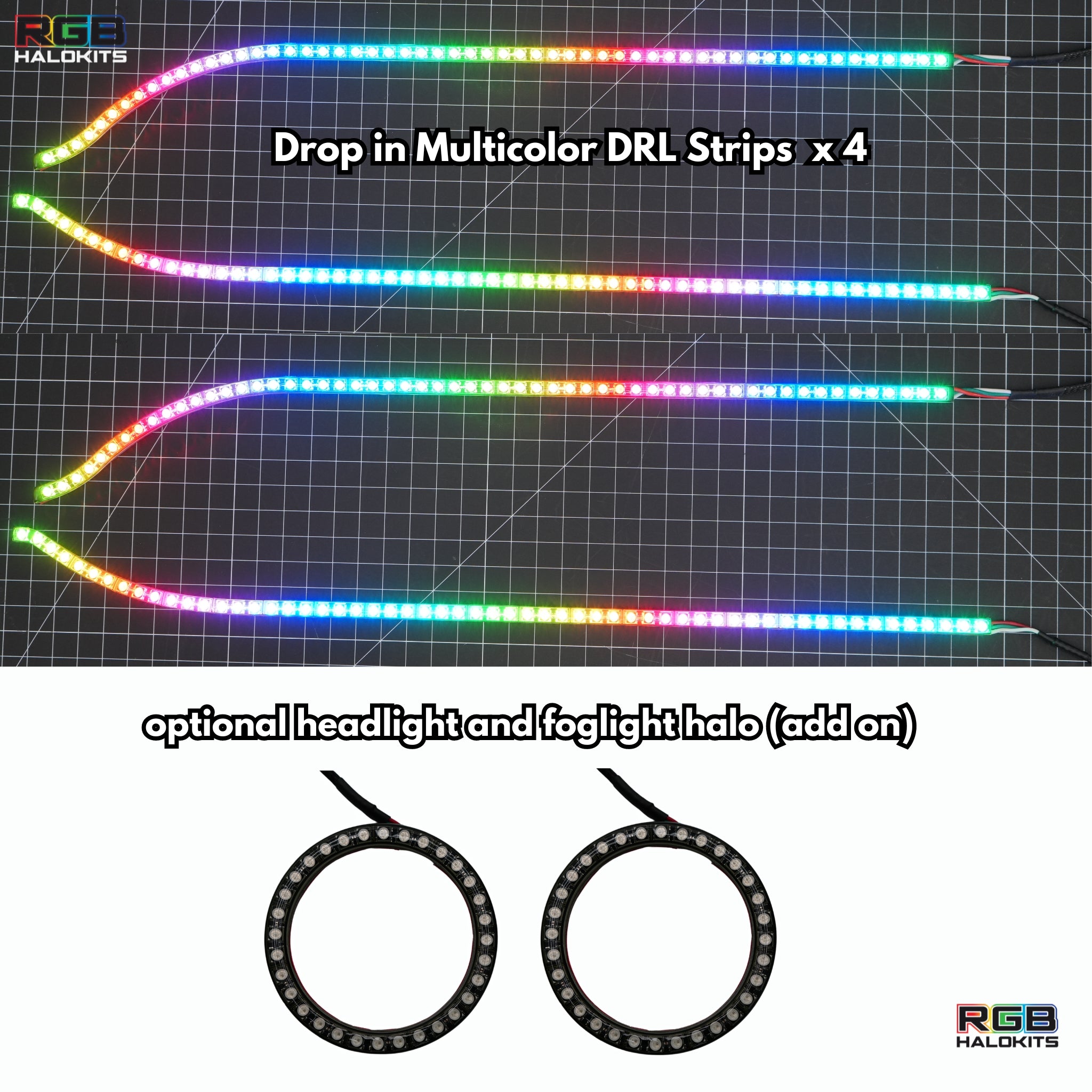 Dodge Charger Flow Series DRL Boards (2015-2023)