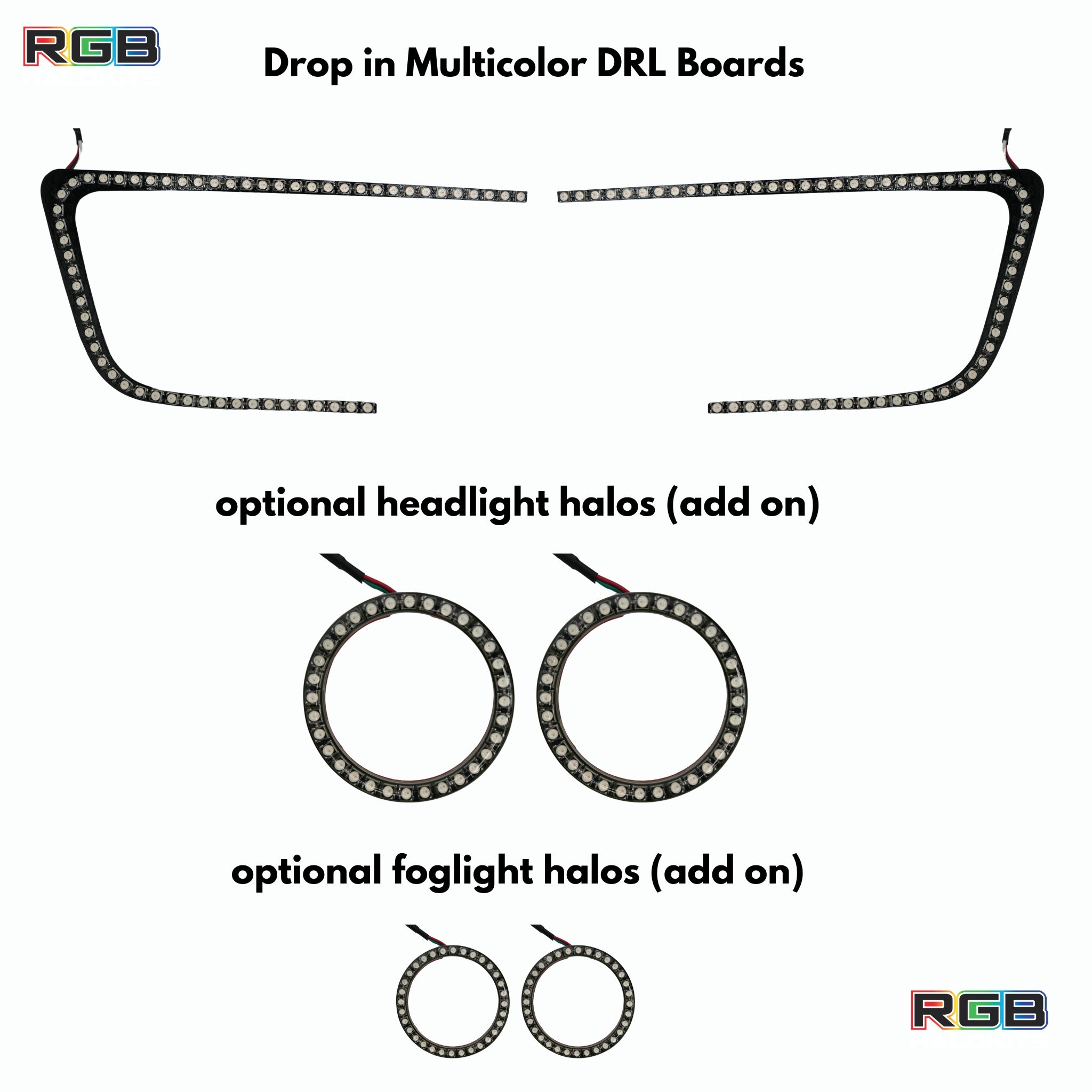 Subaru WRX/STI Flow Series C Bar DRL Boards (2015-2021)