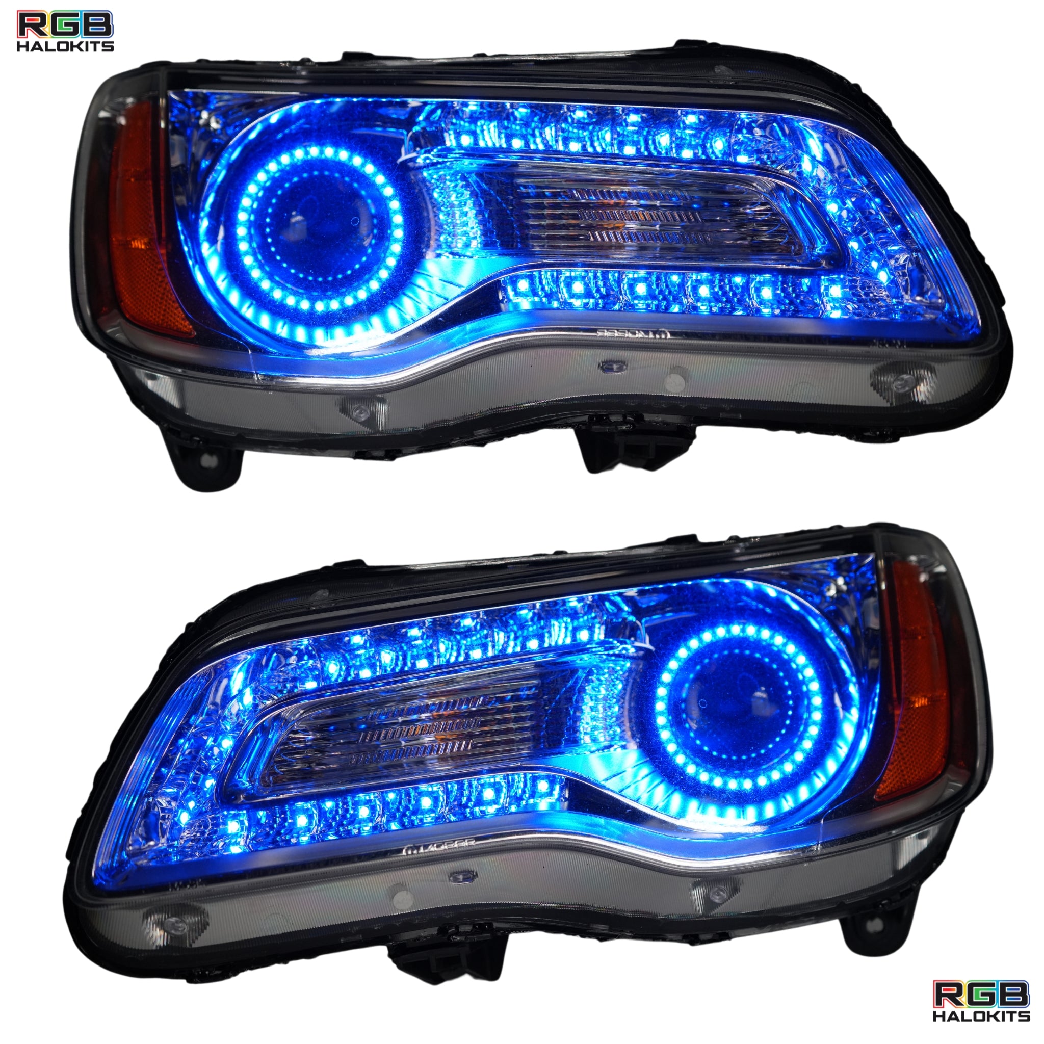 Chrysler 300: Multicolor Flow Series Headlights (2011-2023)