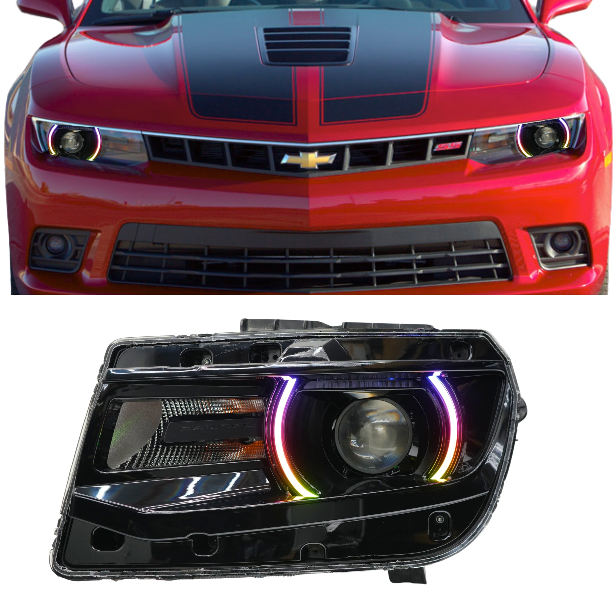 Chevrolet Camaro RS/SS Multicolor DRL Boards (2014-2015)