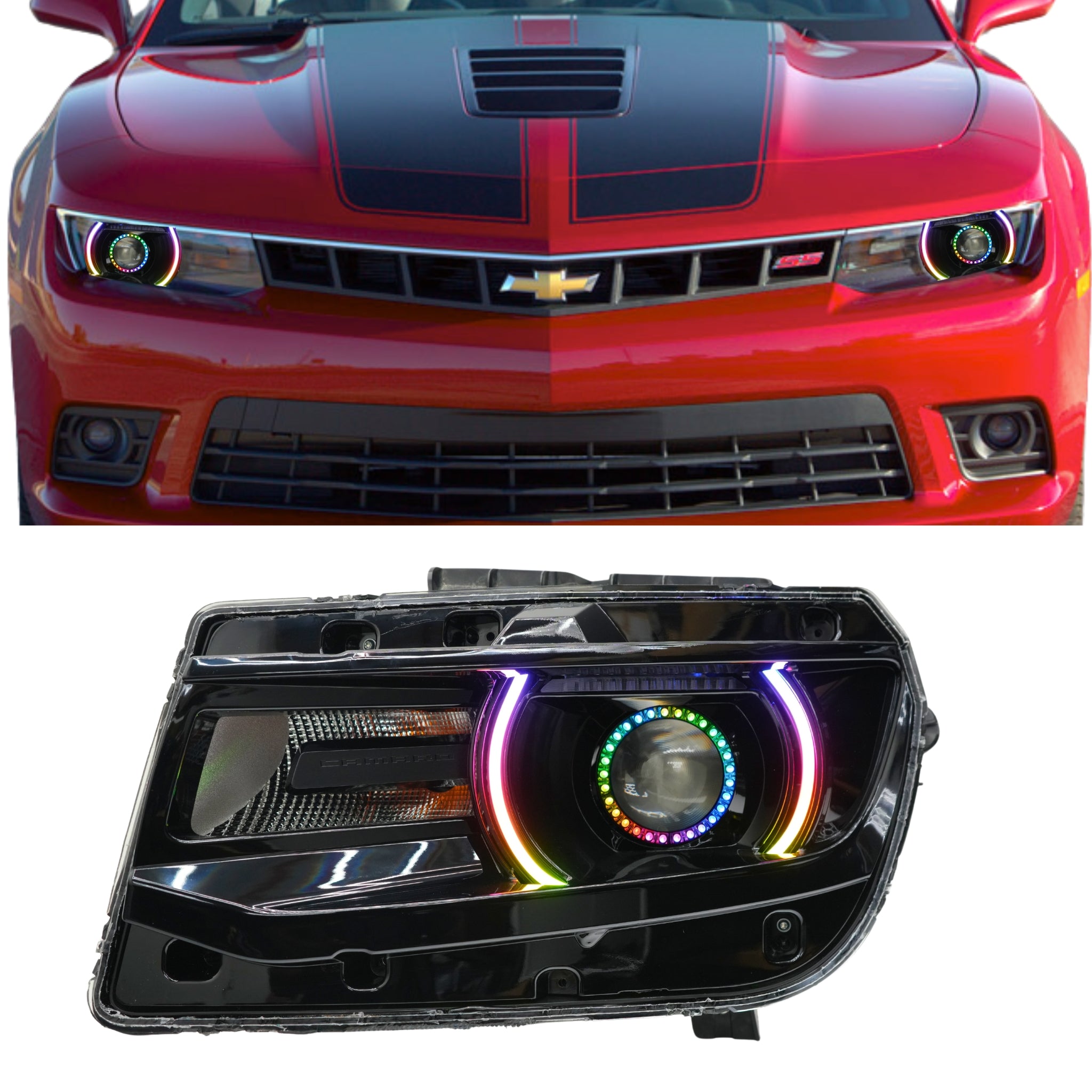 Chevrolet Camaro RS/SS Multicolor DRL Boards (2014-2015)