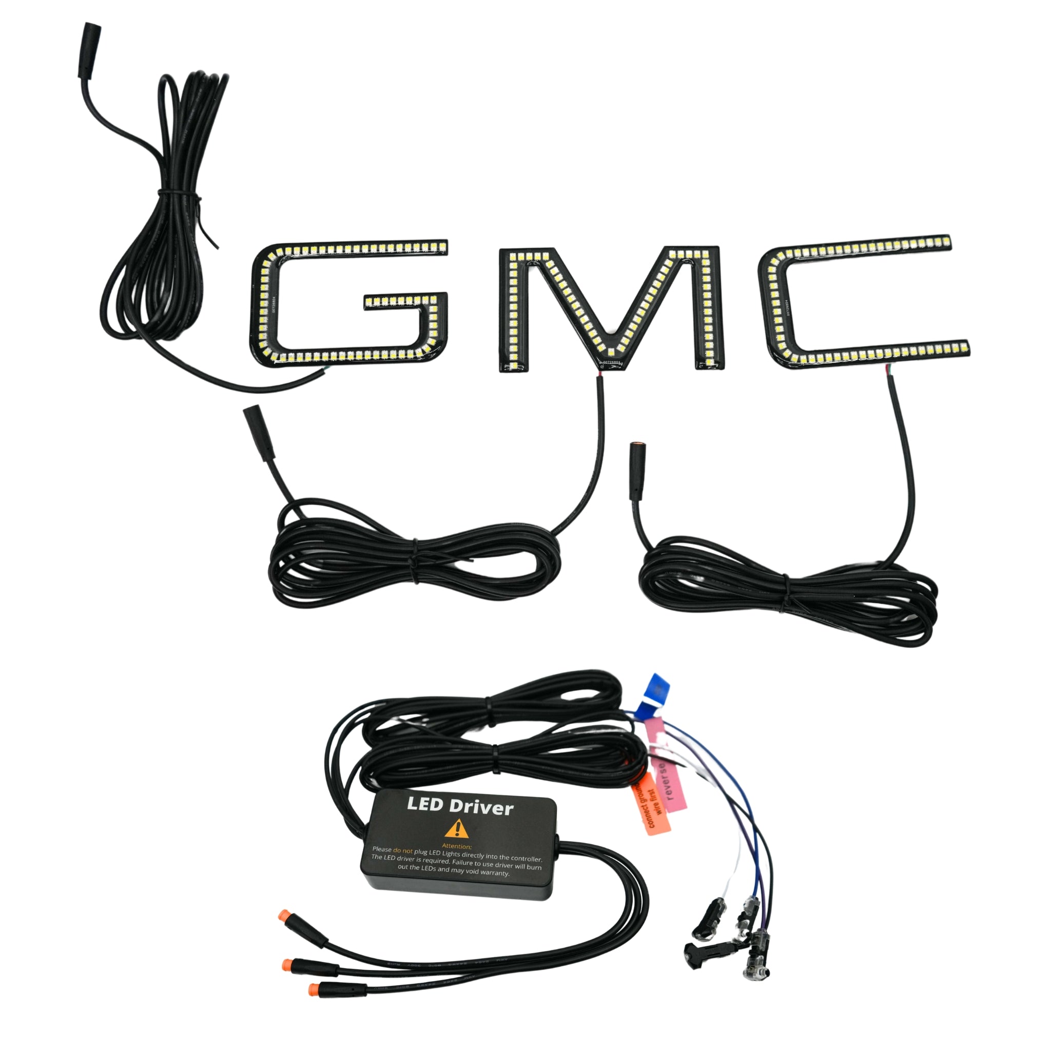 Rear Tailgate: GMC LED Emblem