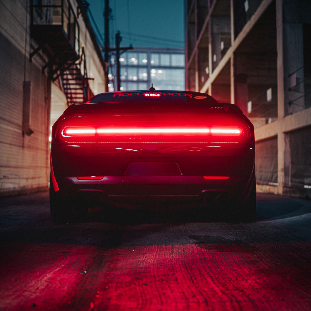 HRS 2015-23 Dodge Challenger LED Tail Lights - The Elite Series