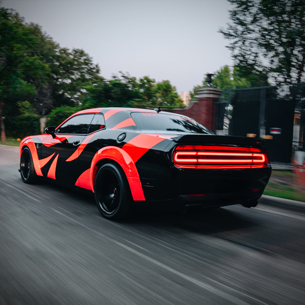 HRS 2015-23 Dodge Challenger LED Tail Lights - The Elite Series