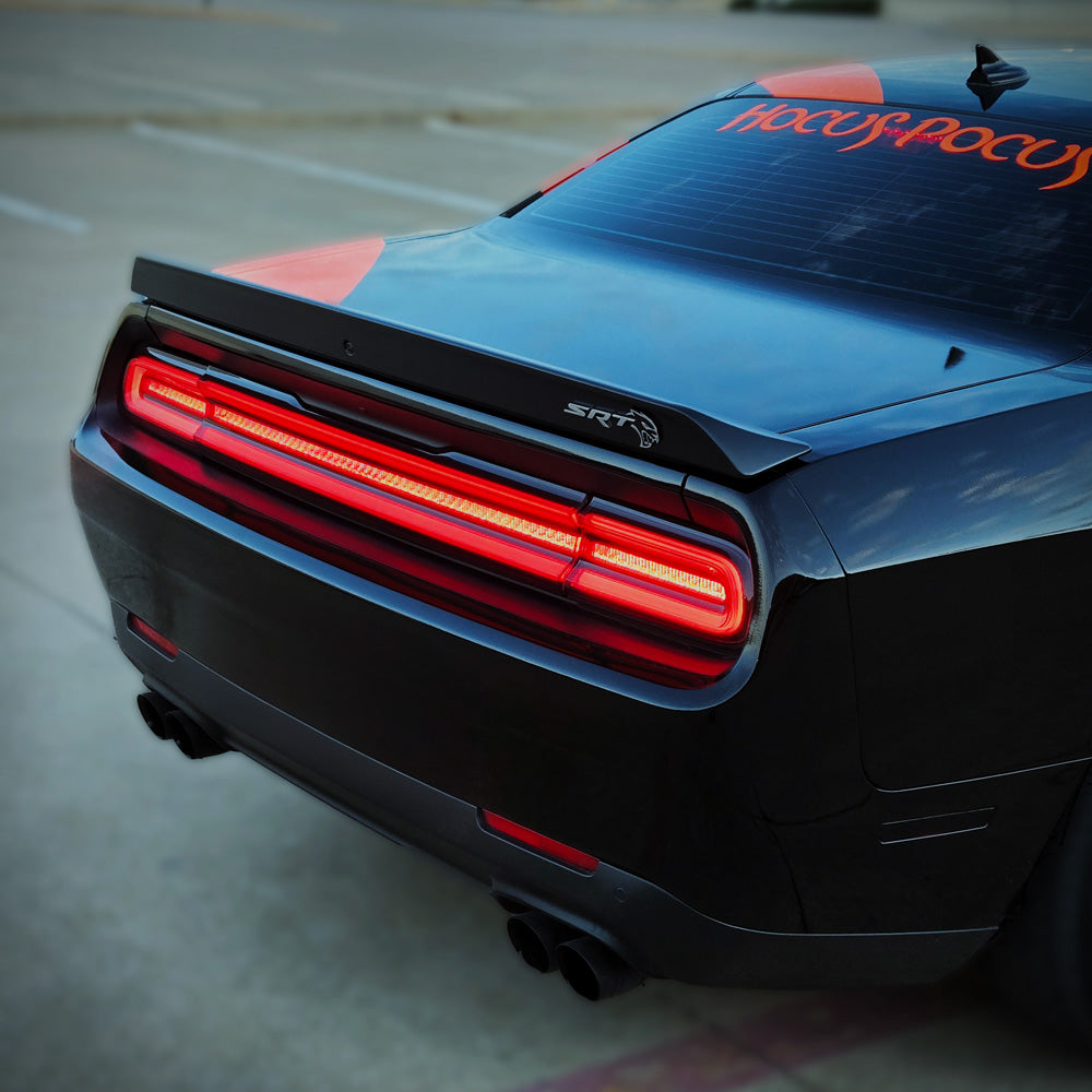 HRS 2015-23 Dodge Challenger LED Tail Lights - The Elite Series