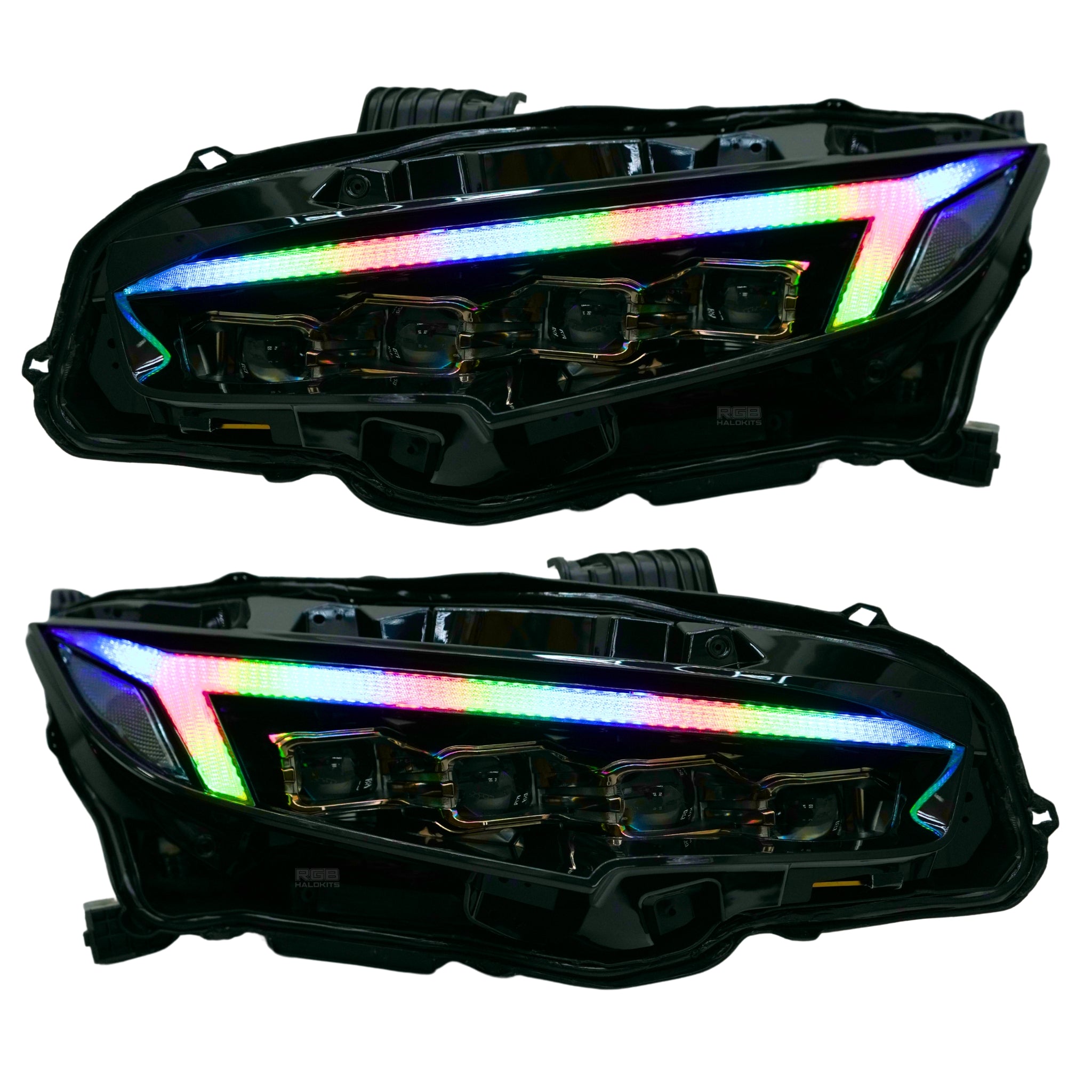 Honda Civic: Multicolor XB LED Headlights (2016-2021)