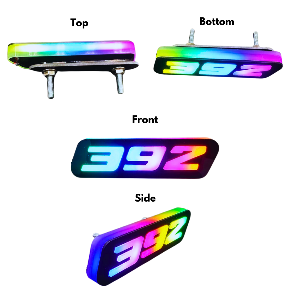 392 LED Badge: (Multicolor)