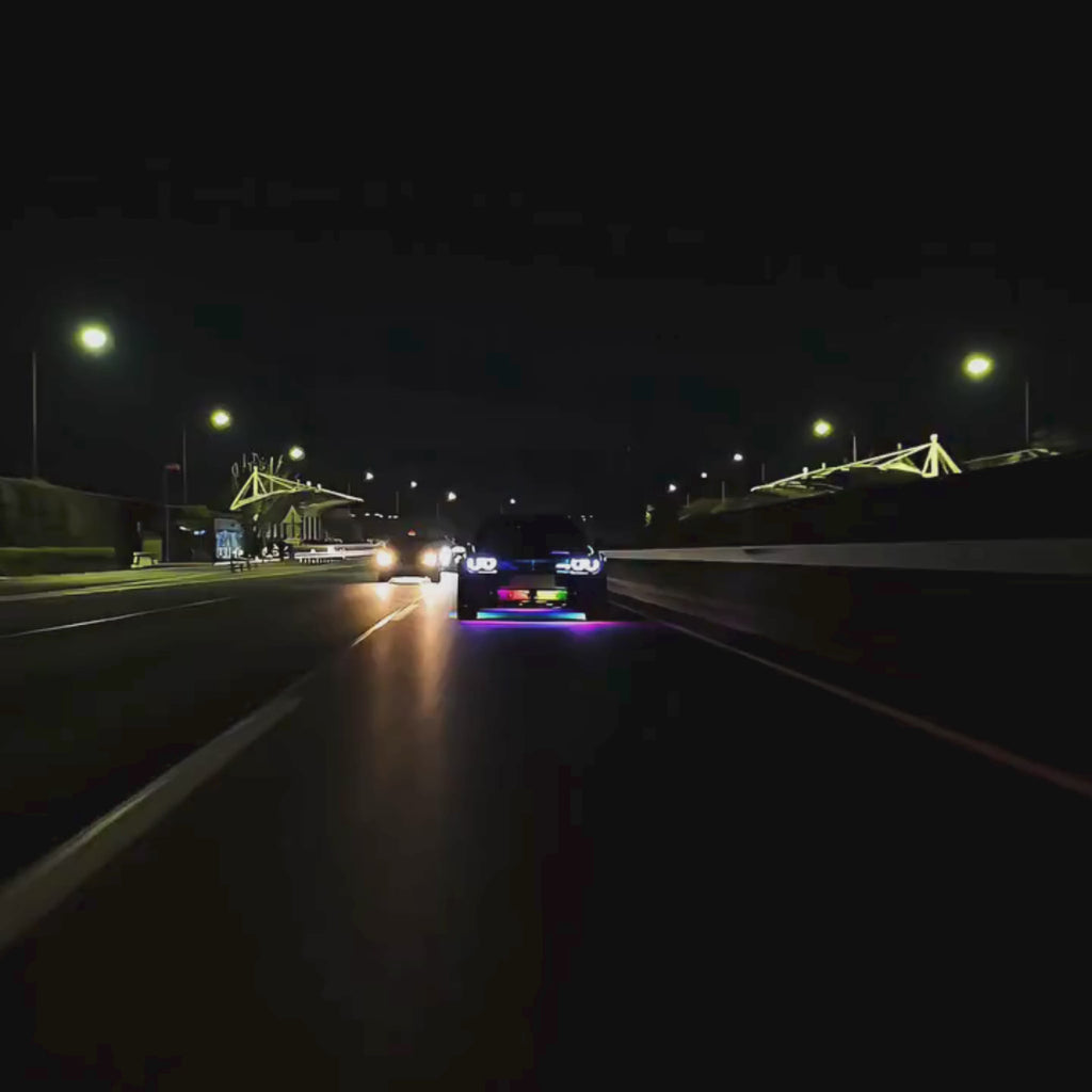 Flow Series LED Grille Kit – Custom Multicolor LED Lighting by RGB Halo Kits