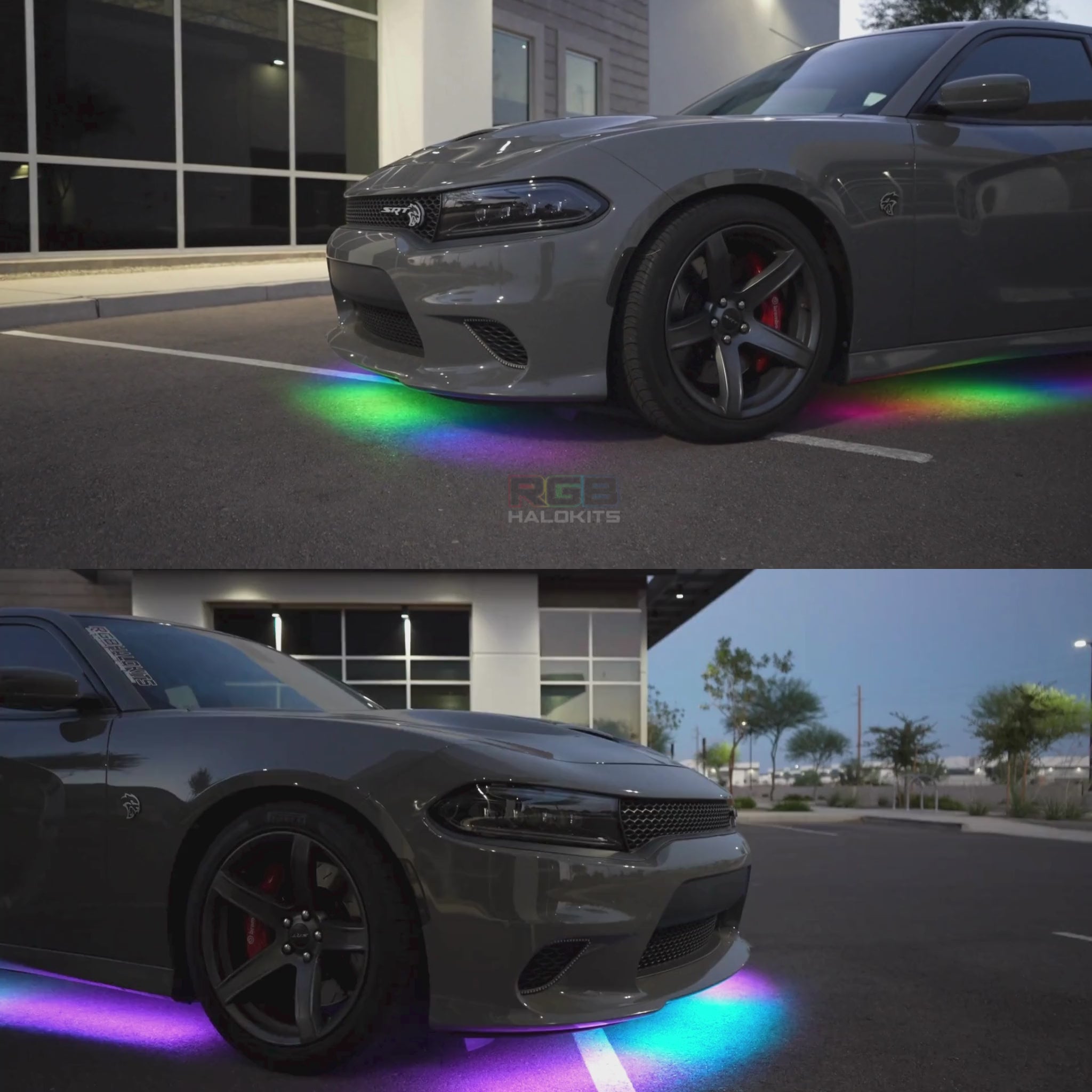 LED Underglow Lighting Kit 3.0 | 4pc Flexible – Custom Multicolor LED Lighting by RGB Halo Kits