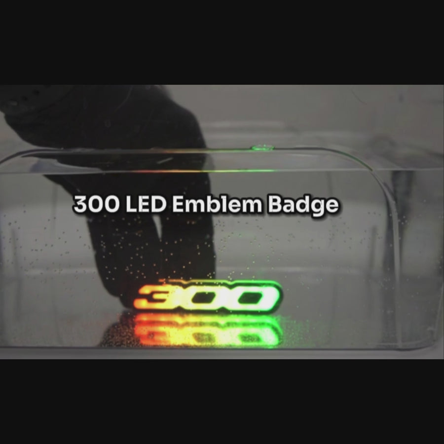 300 LED Badge: (Multicolor Flow) – Custom Multicolor LED Lighting by RGB Halo Kits