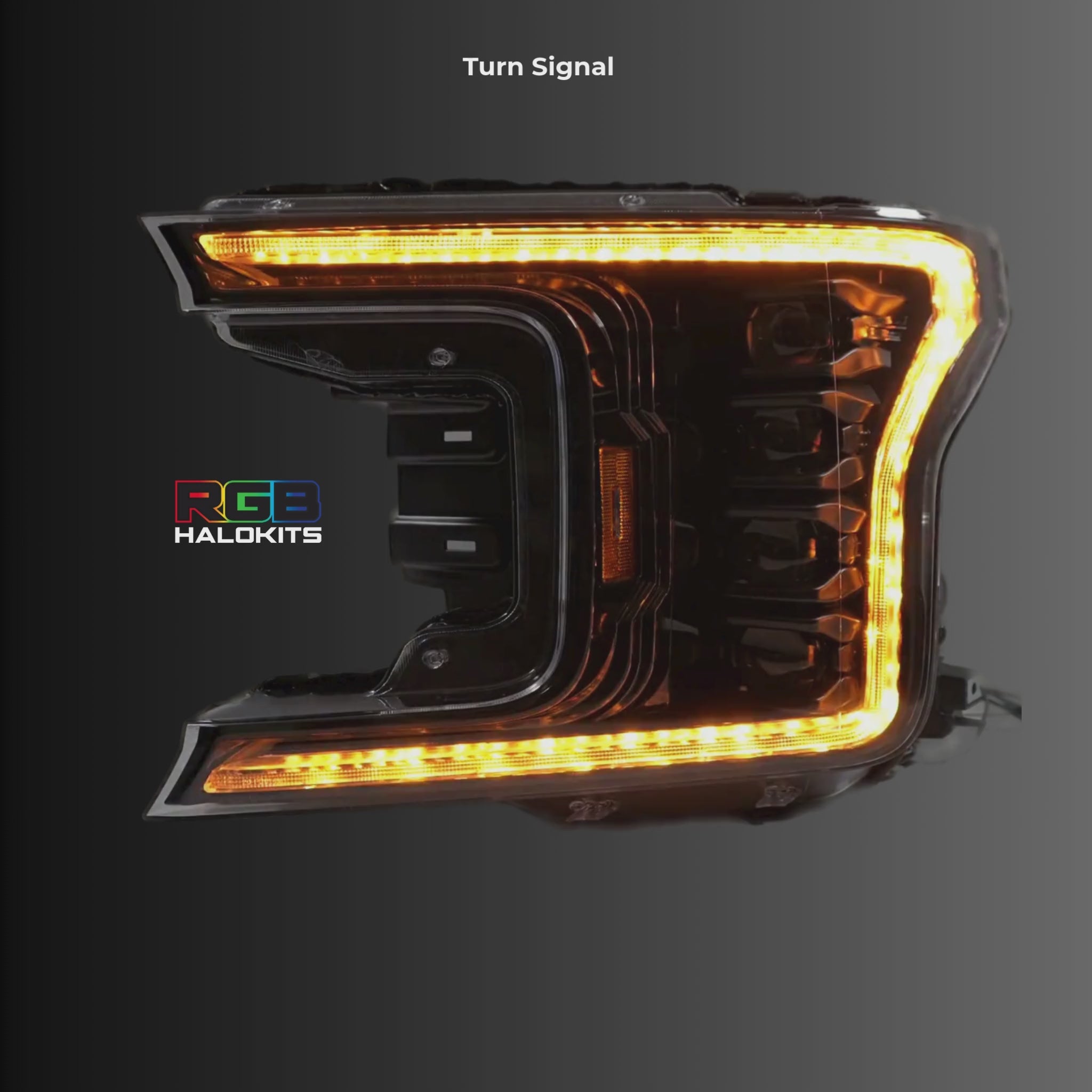 Ford F-150: Multicolor Flow Series Headlights (2018-2020) | XB Morimoto – Custom Multicolor LED Lighting by RGB Halo Kits