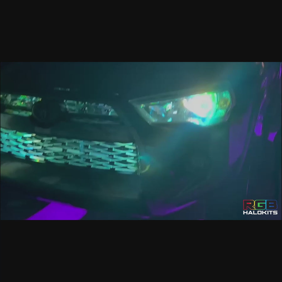 Toyota 4-Runner Multicolor Halo Kit (2014-2018) – Custom Multicolor LED Lighting by RGB Halo Kits