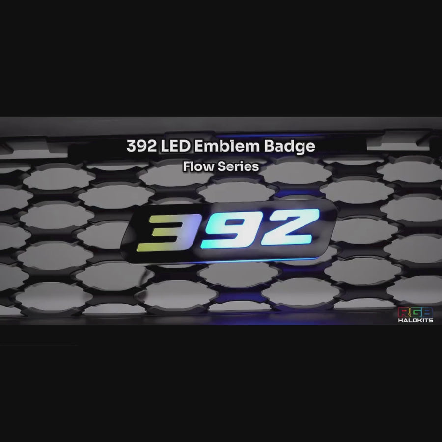 392 LED Badge (Multicolor Flow) – Custom Multicolor LED Lighting by RGB Halo Kits