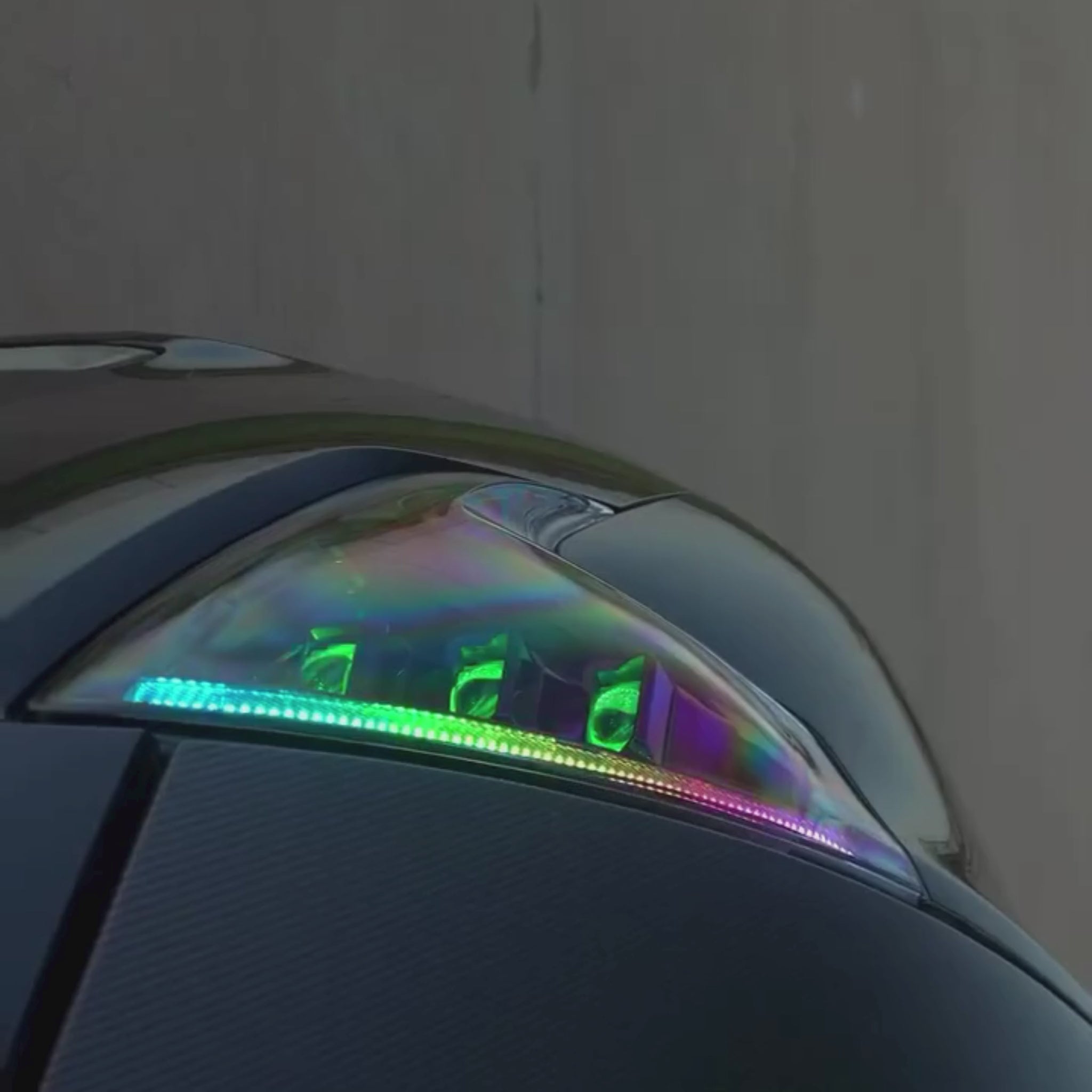 Nissan 370Z: Multicolor Flow Series Headlights (2009-2021) | XB Morimoto – Custom Multicolor LED Lighting by RGB Halo Kits