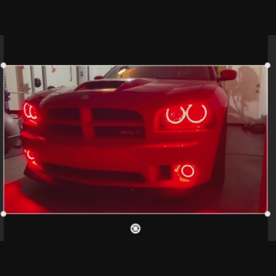 Dodge Charger Multicolor Halo Kit (2006-2010) – Custom Multicolor LED Lighting by RGB Halo Kits