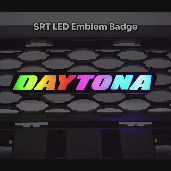 Daytona LED Badge: (Multicolor Flow) – Custom Multicolor LED Lighting by RGB Halo Kits