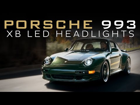 Porsche 911 993: LED HEADLIGHTS (1994 - 1998) | XB – Custom Multicolor LED Lighting by RGB Halo Kits