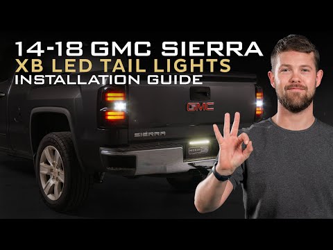 GMC Sierra LED Taillights (2014-2018) | XB Morimoto – Custom Multicolor LED Lighting by RGB Halo Kits