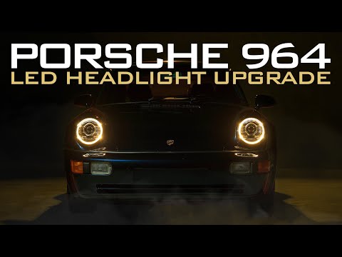 PORSCHE 911/912/964 XB LED HEADLIGHTS (1964 - 1994) – Custom Multicolor LED Lighting by RGB Halo Kits