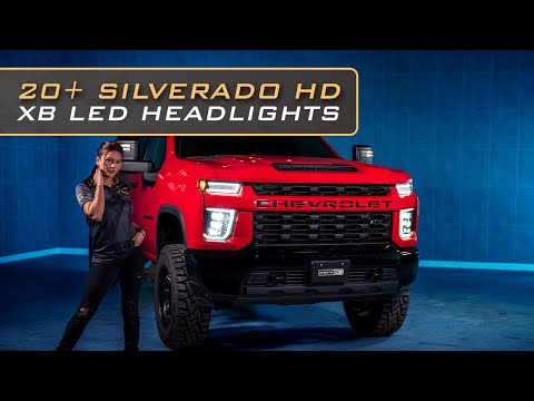 Chevrolet Silverado HD: LED Headlights (2020 - 2024) | XB – Custom Multicolor LED Lighting by RGB Halo Kits