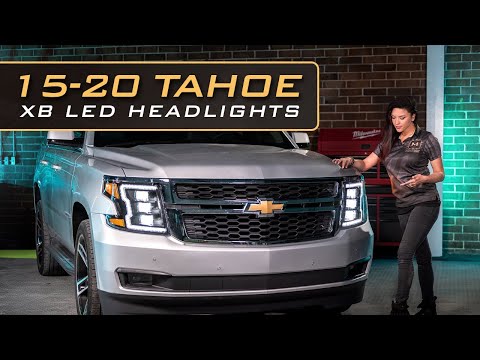 Chevrolet Tahoe/Suburban: LED Headlights (2015 - 2020) | XB – Custom Multicolor LED Lighting by RGB Halo Kits