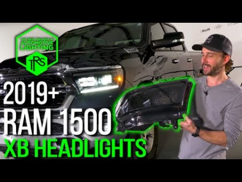 Ram 1500: LED HEADLIGHTS (GEN 2 2019 - 2024) | XB – Custom Multicolor LED Lighting by RGB Halo Kits