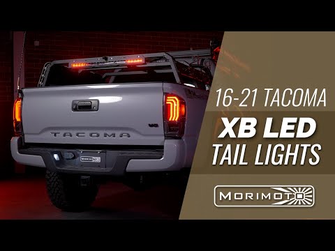 Toyota Tacoma LED Taillights (2016-2023) | XB Morimoto – Custom Multicolor LED Lighting by RGB Halo Kits