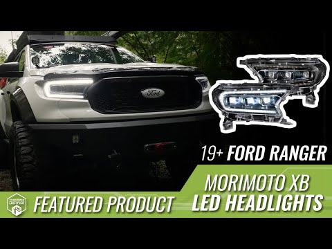 Ford Ranger: LED Headlights (2019 - 2023) | XB – Custom Multicolor LED Lighting by RGB Halo Kits