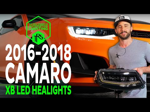Chevrolet Camaro: LED Headlights (2016 - 2018) | XB – Custom Multicolor LED Lighting by RGB Halo Kits
