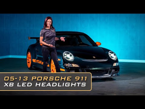 Porsche 911 997: LED HEADLIGHTS (2005 - 2013) | XB – Custom Multicolor LED Lighting by RGB Halo Kits
