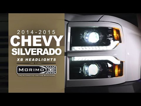 Chevrolet Silverado 1500: Headlights (2014 - 2015) | XB – Custom Multicolor LED Lighting by RGB Halo Kits