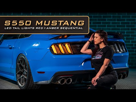 Ford Mustang LED Taillights (2015-2022) | XB Morimoto – Custom Multicolor LED Lighting by RGB Halo Kits