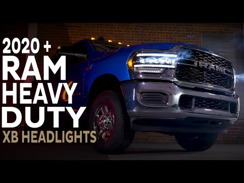 Ram HD: LED HEADLIGHTS (2019 - 2023) | XB – Custom Multicolor LED Lighting by RGB Halo Kits