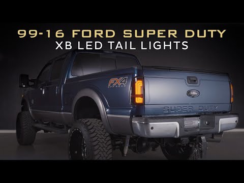 Ford Super Duty LED Taillights (1999-2016) | XB Morimoto – Custom Multicolor LED Lighting by RGB Halo Kits