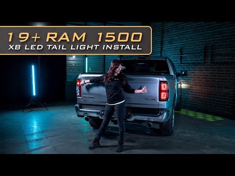 Ram LED Taillights (2019-2024) | XB Morimoto – Custom Multicolor LED Lighting by RGB Halo Kits
