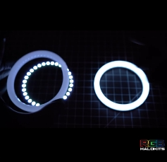 Halo Diffusers – Custom Multicolor LED Lighting by RGB Halo Kits