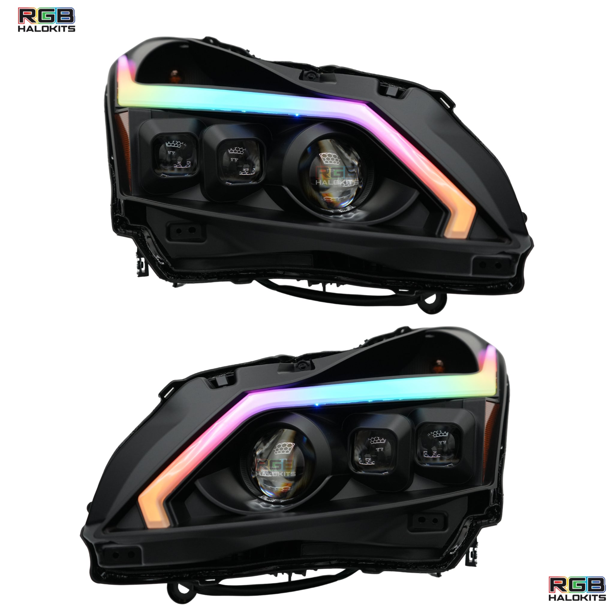 Infiniti G37: Multicolor Built Headlights (2010-2013)