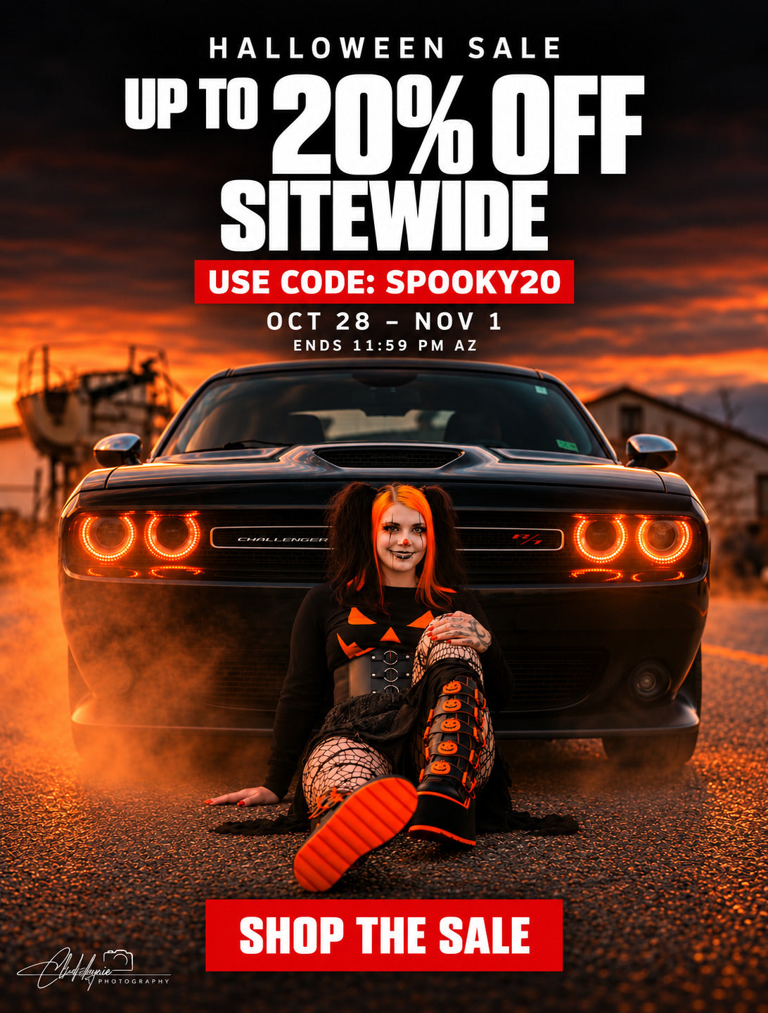 Shop the RGB Halo Kits Halloween sale: up to 20% off sitewide with code SPOOKY20. October 28 through November 1, ending at 11:59 p.m. Arizona time.