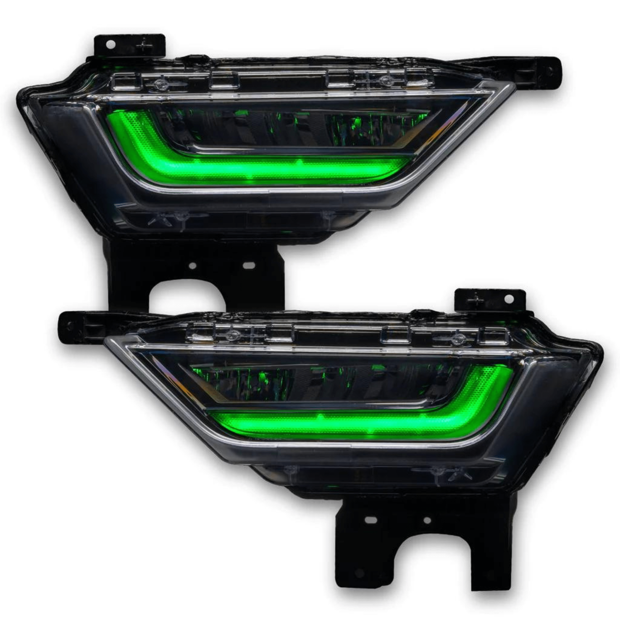 2021-2022 Ford F150 RGBW DRL Boards - RGB Halo Kits Multicolor Flow Series Color Chasing RGBWA LED headlight kit Colorshift Oracle Lighting Trendz OneUpLighting Morimoto theretrofitsource AutoLEDTech Diode Dynamics